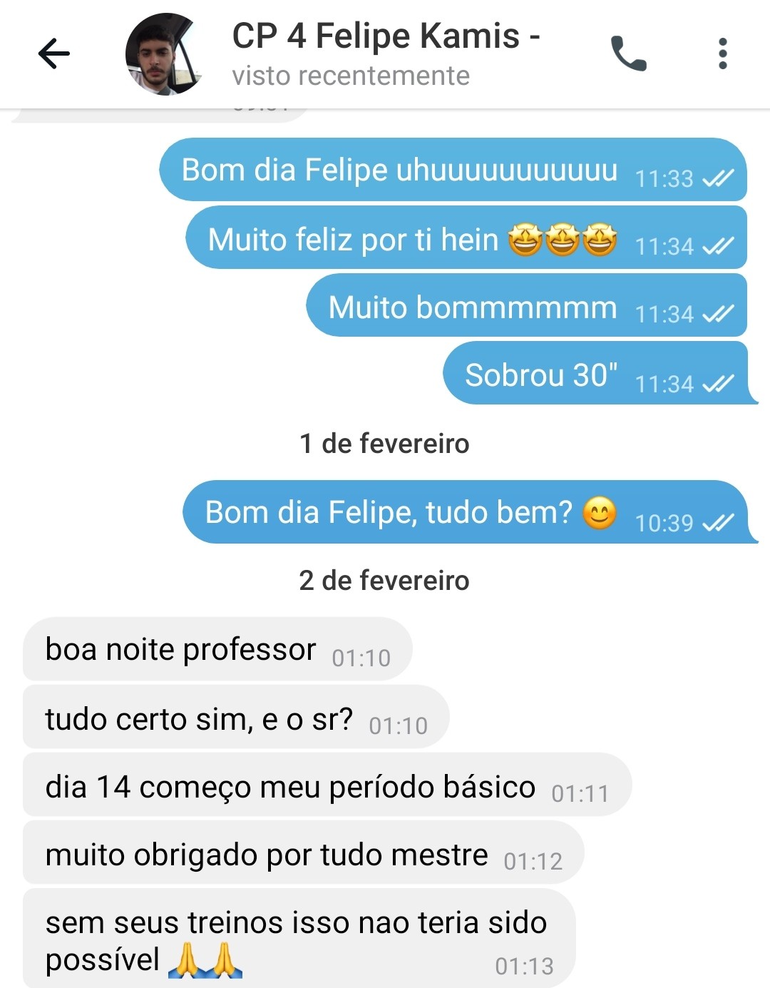 Depoimento Felipe Kamis - Melhora de 30 segundos