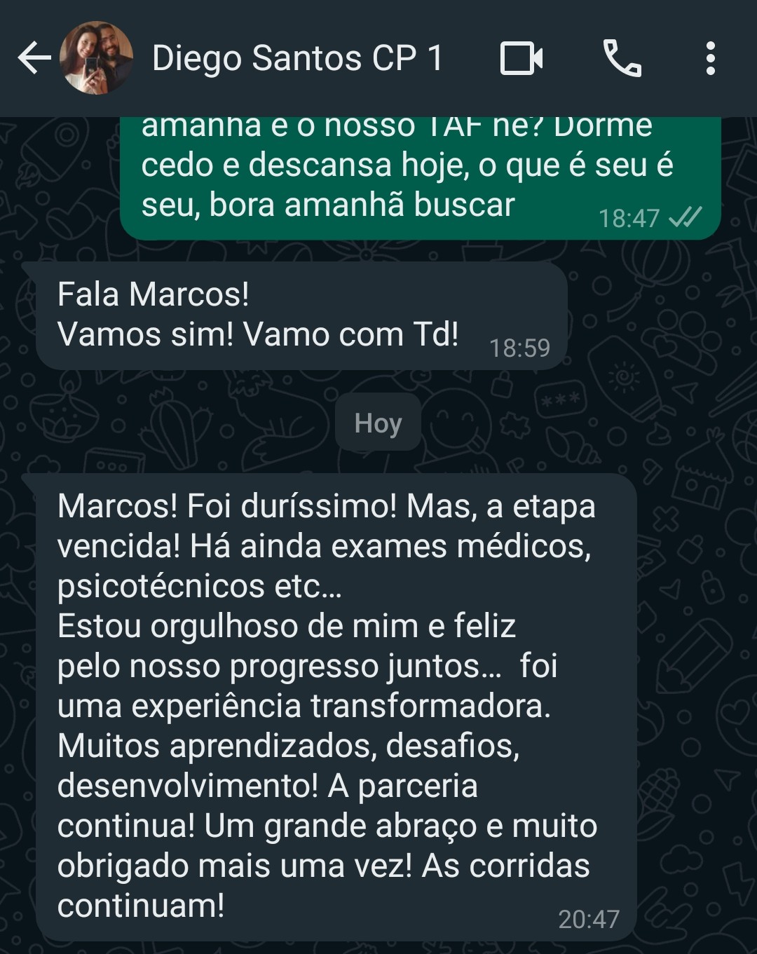 Depoimento Diego Santos - Experiência transformadora